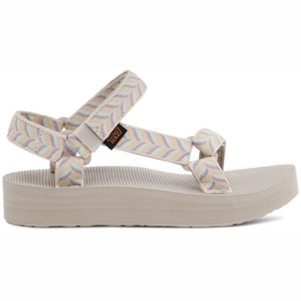 EUC! Teva Women Midform Universal Retro Geometric Birch